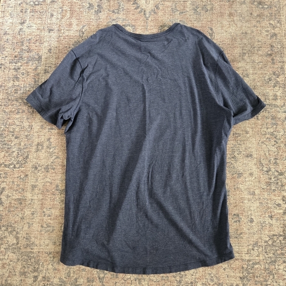 Lululemon 5 Year Basic V-Neck T-Shirt Tee Heathered Navy Code Blue Size XXL - Picture 7 of 7